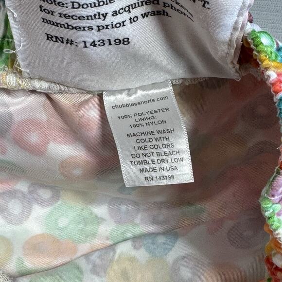 Chubbies Mens XXL Tooty Fruity Fruit Loops Swim Trunks Shorts 5.5 inch RARE - Picture 6 of 8